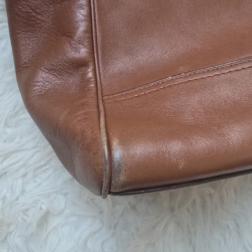 Coach Legacy Candace medium carryall cognac leather - Picture 9 of 11